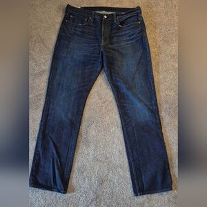 J. Crew Men's Deep Indigo Straight-Leg Jeans